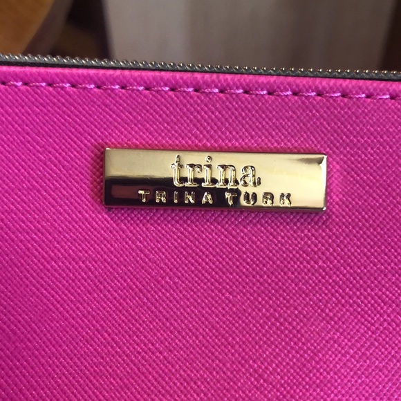 Trina Turk New Pink Glittery Trina Turk Sparkly Cosmetic Bag - Picture 13 of 14